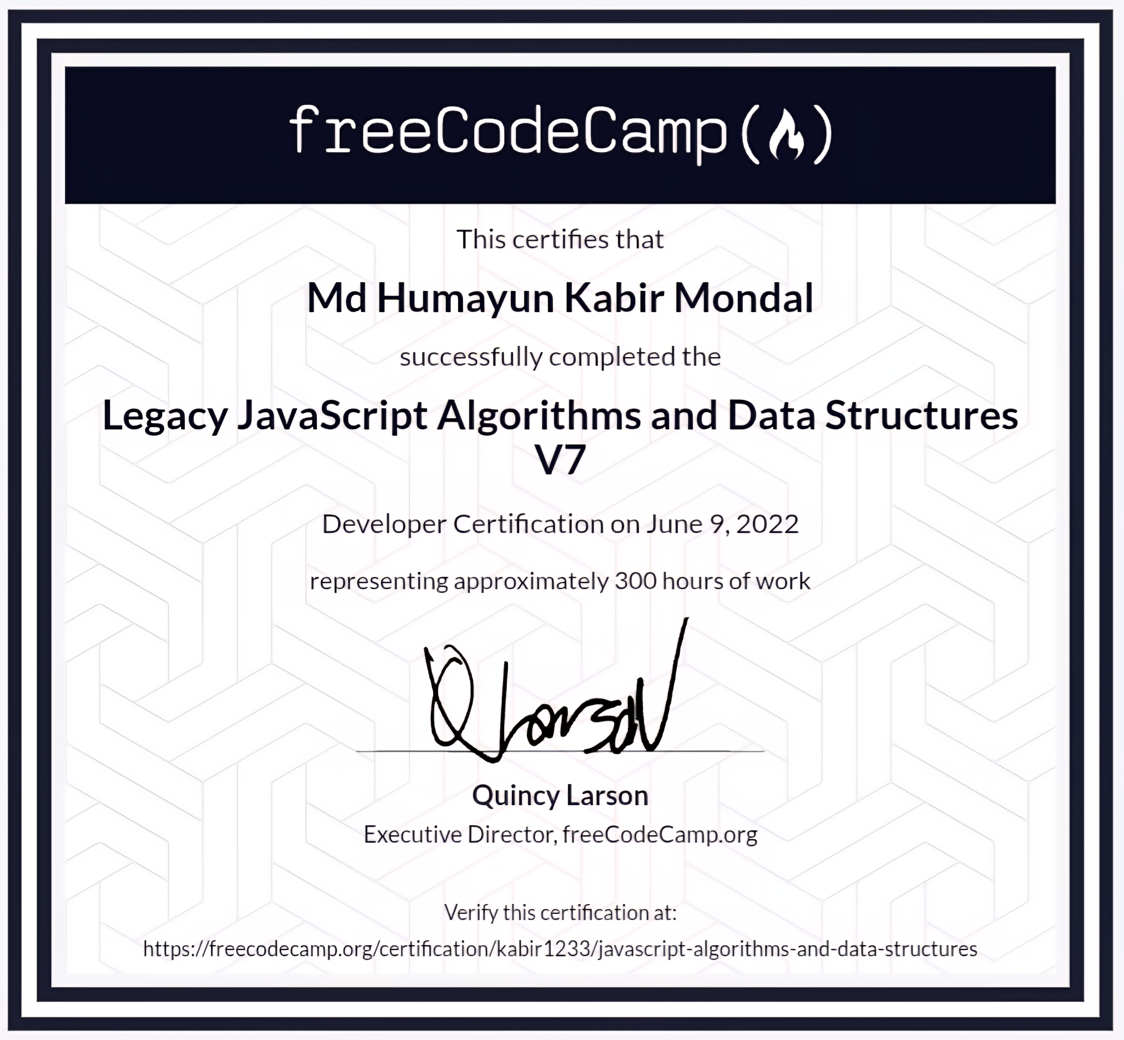 Certificate 2